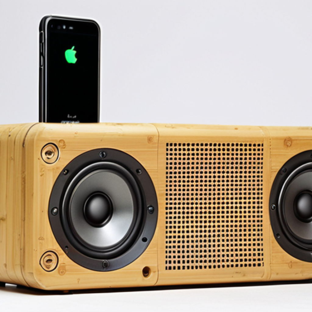 **

A sleek, modern speaker made from bamboo and recycled plastic, disassembled to show its easily recyclable components.  Visible are simple, easily removable screws. In the background, a Thai family is happily bringing old speakers to a branded recycling drop-off point (similar to a mobile phone store or electronics retailer commonly found in Bangkok malls).  Bright, clean aesthetic.  Emphasis on sustainability and ease of recycling.

**