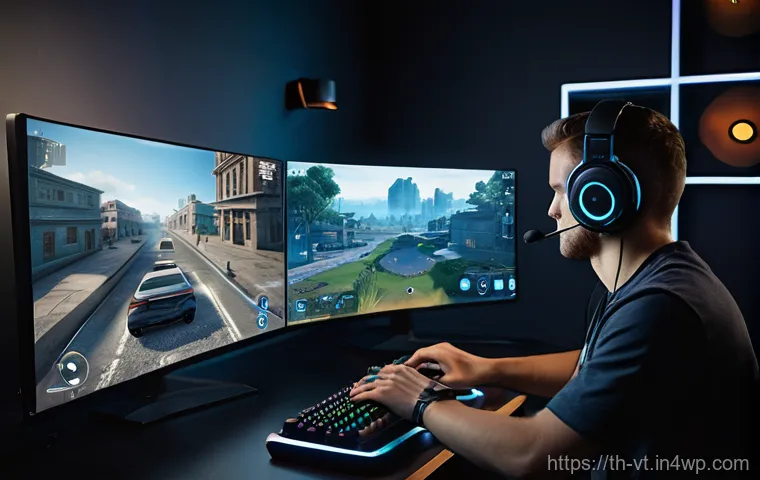 공간음향 디자인의 창의적 사례 - **Future of Spatial Audio in VR/AR:** "A young adult, dressed in a contemporary, modest outfit suita...